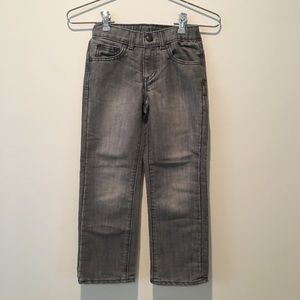 Sonoma Boys Size 6 Regular Grey Jeans, Adjustable